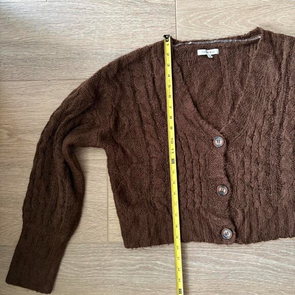 Women's Brown Cardigan - Picture 7 of 7